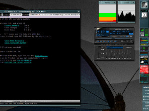 Desktop of IRC user Lumpi